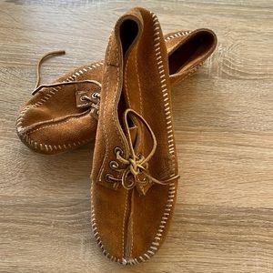 Vintage leather moccasins 7.5